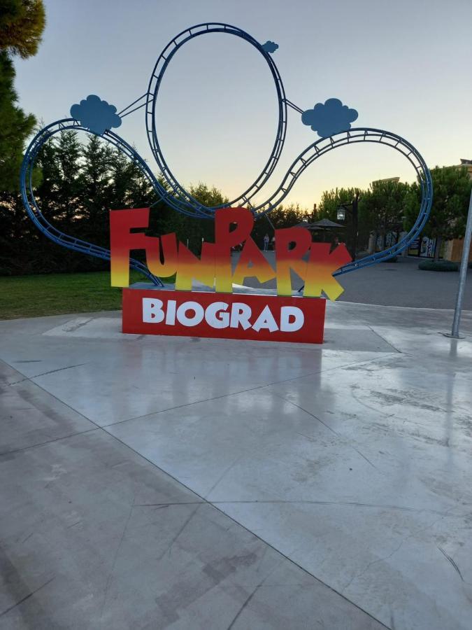 Apartman Silva Biograd na Moru Kültér fotó
